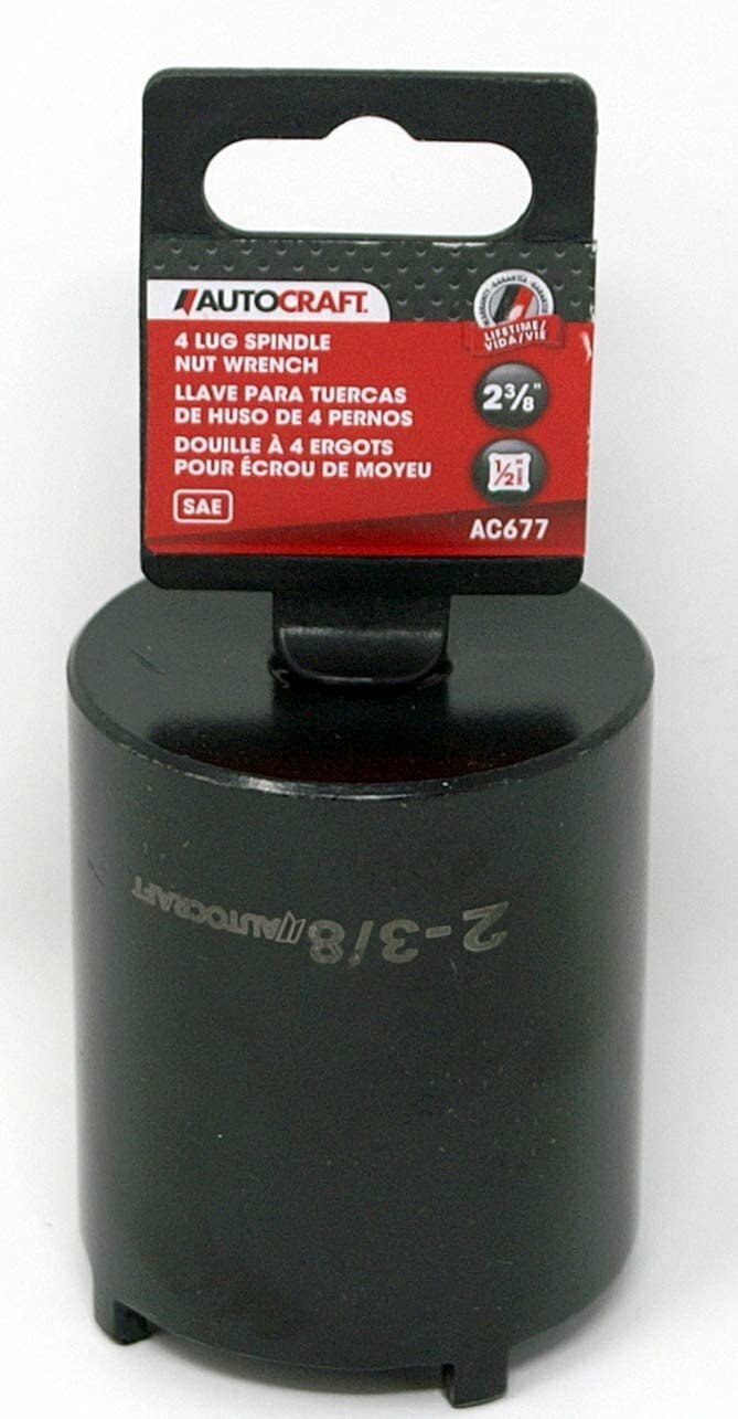 Autocraft 4 Lug 1/2 Ton Locknut Tool by Autocraft