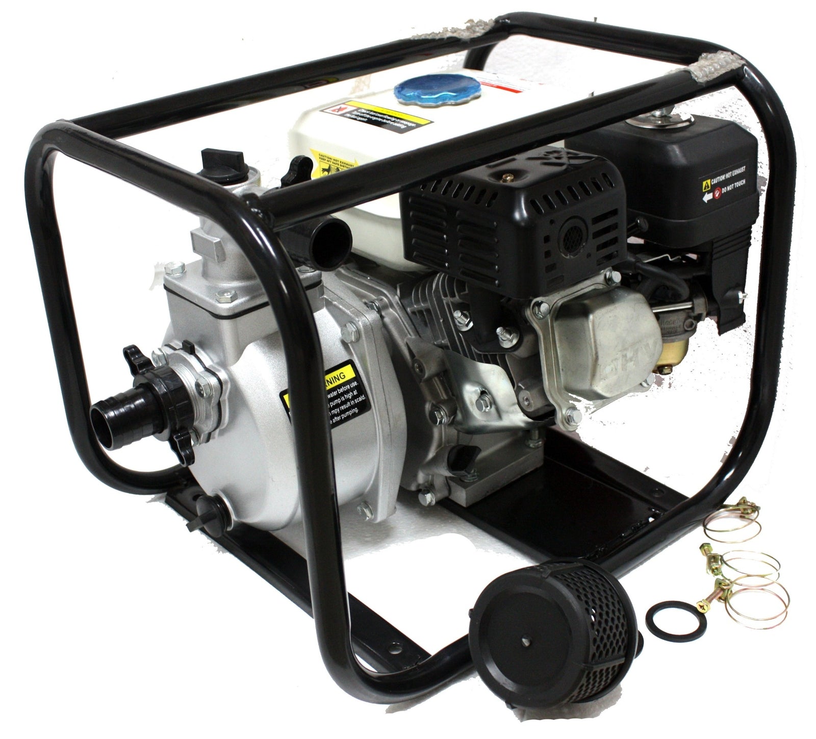 3" Clear Transfer Water Pump 15800 GPH w/ 6.5HP Gas Power EPA 196cc GAS Engine