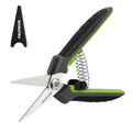 6.25' Stainless Steel Straight Blade Pruner Pruning Shear Gardening