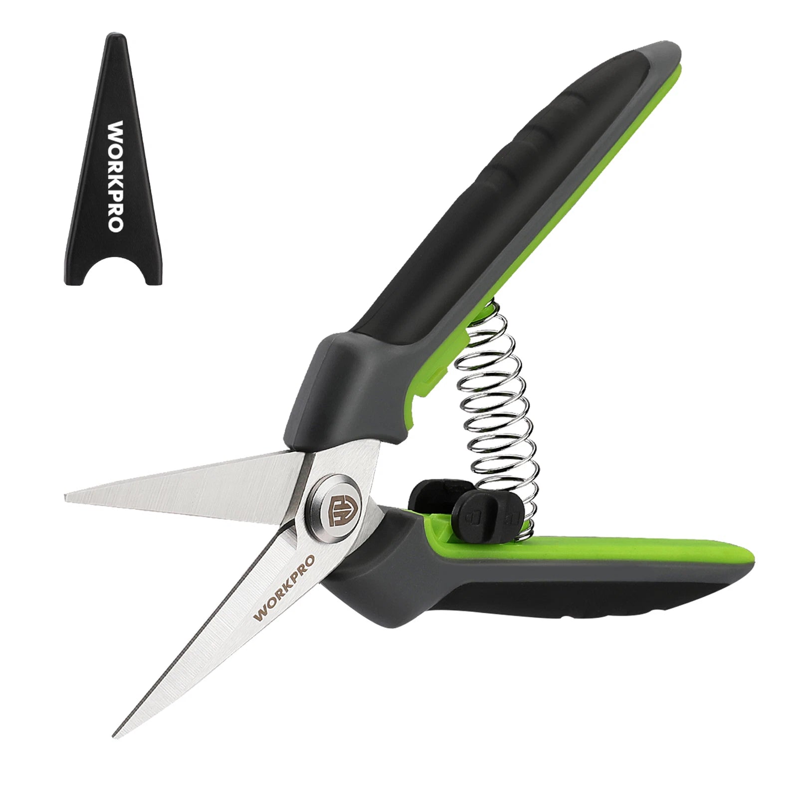 6.25' Stainless Steel Straight Blade Pruner Pruning Shear Gardening