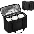 For Travel Insulated Beverage Bag Holds 3 Drinks With Adjustable