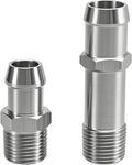 2PCS Upgraded Stainless Steel 1/2" Npt Heater Hose Fittings, 5/8"