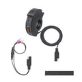 Dual Waterproof Motorcycle Usb Charger A C Port With Overtemp