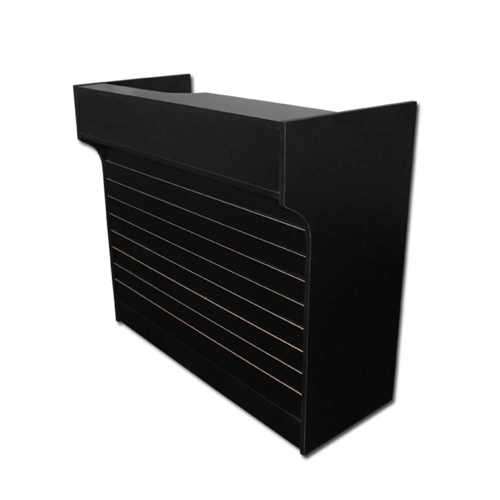48 In Ledgetop Cash Register Checkout Counter With Slatwall Front |