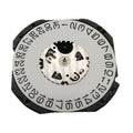 Quartz Watch Movement Date At 3 O'clock 3 Hands With Battery For Vj42