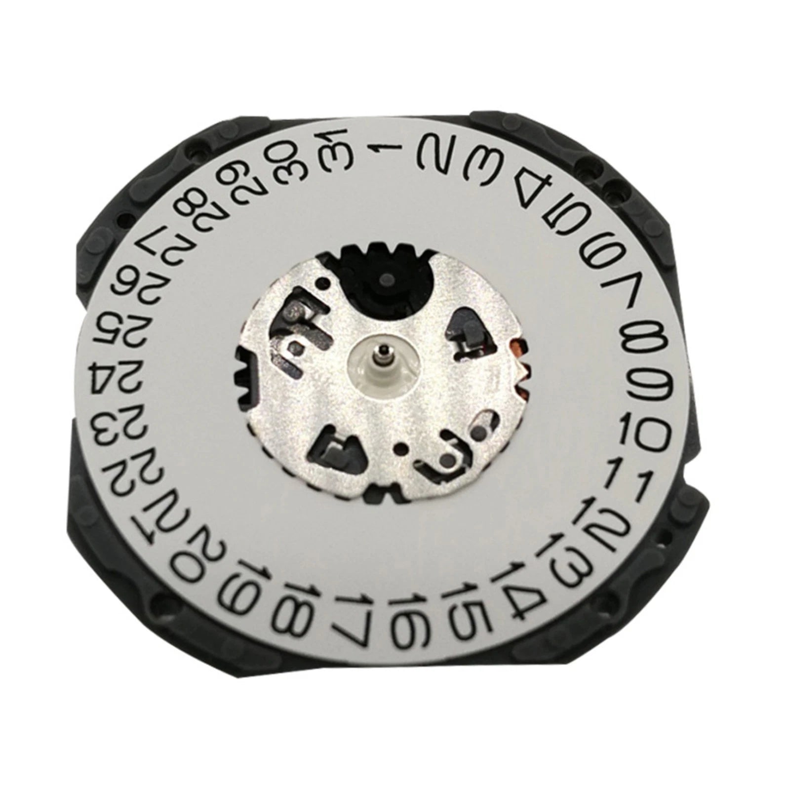 Quartz Watch Movement Date At 3 O'clock 3 Hands With Battery For Vj42