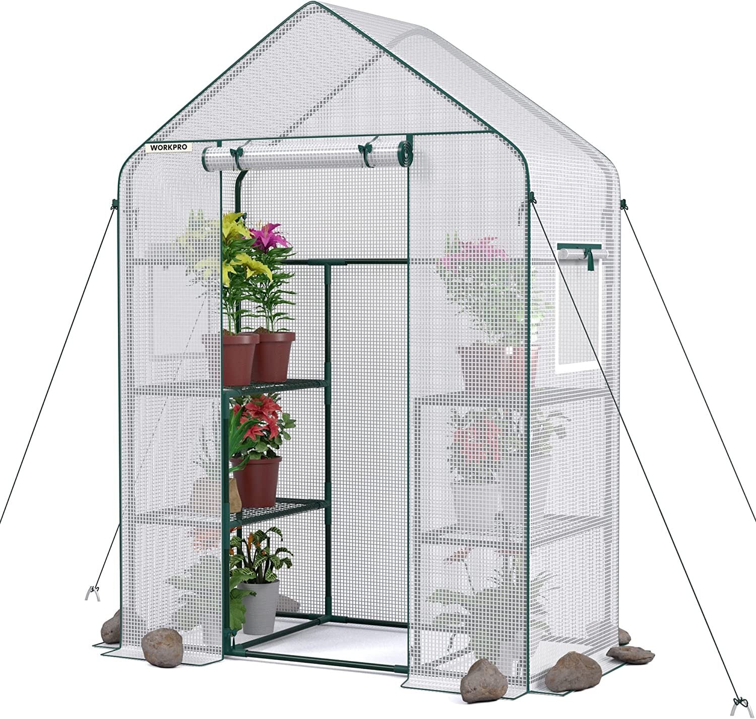 WORKPRO 3-Tier Walk-in Greenhouse by WORKPRO