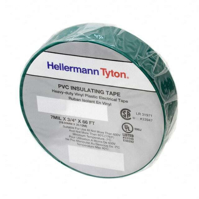 Electrical Tape Green 3/4" x 22 Yds