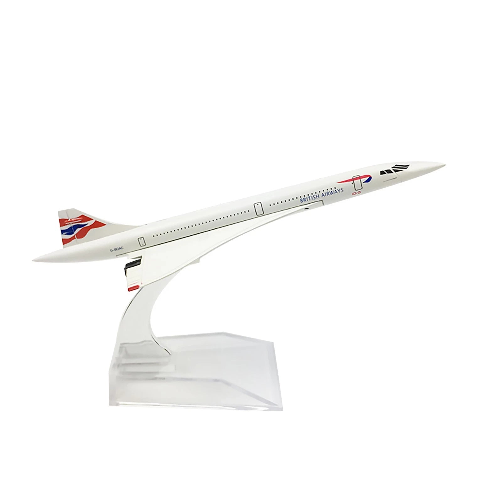 Retro 1:400 Airplane Model Diecast Planes 16cm British F-bvfb
