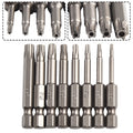 Screw Driving Solutions Comprehensive Eight Piece Torque Bit Kit