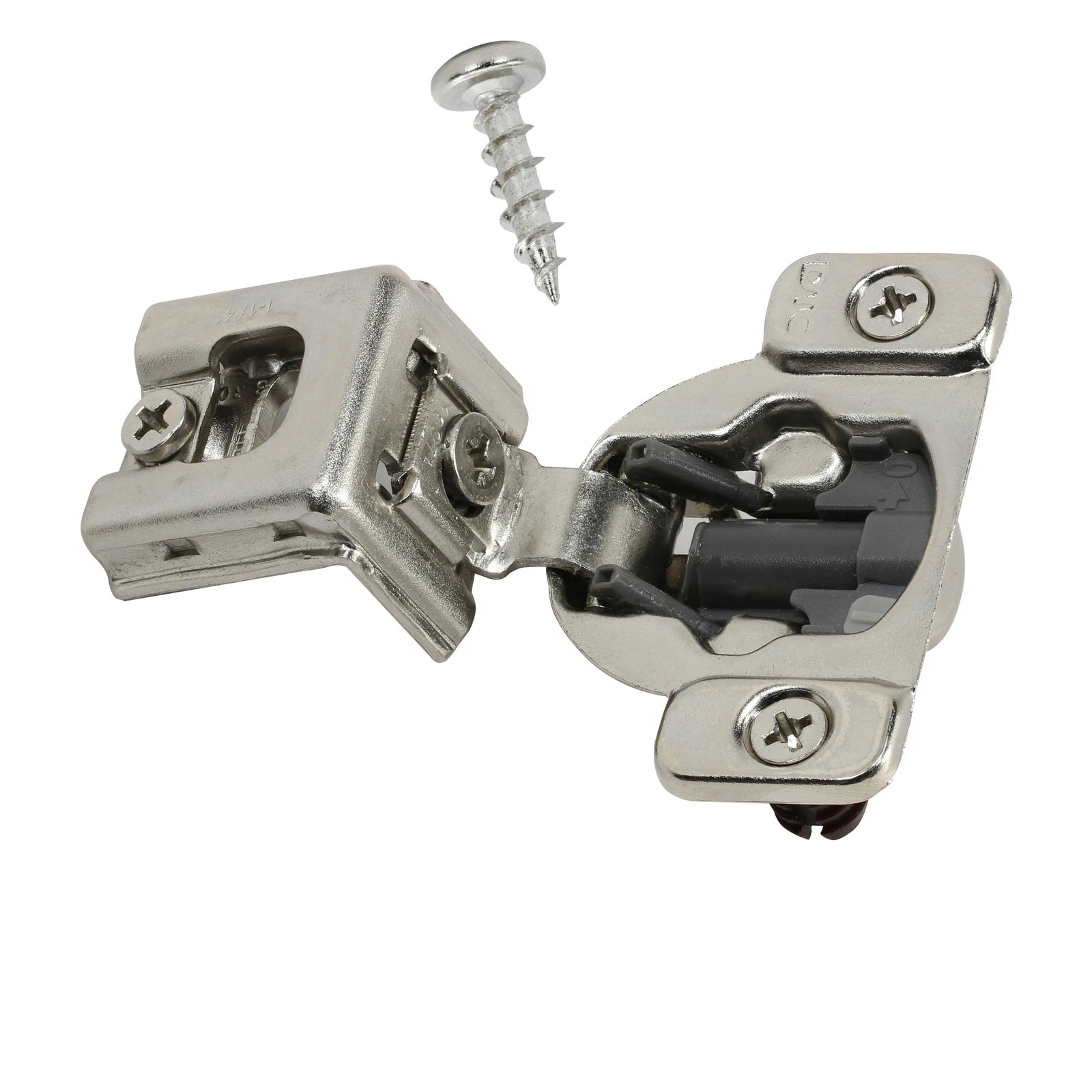 Dtc 1-1/4" Overlay Soft Close 105 Degree 2 Cam Press In Face Frame