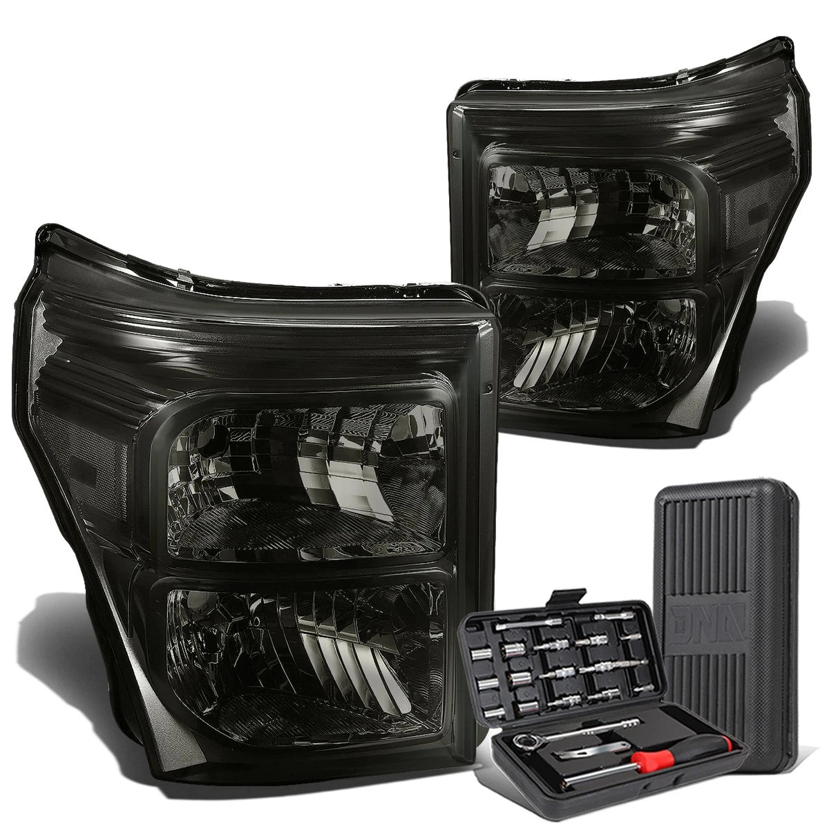 For 2011-2016 Ford Super Duty Pair Smoked/clear | Built Supply Co