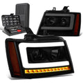 For 2007-2014 Tahoe Suburban 3d Led Tube Sequential Projector