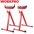 WORKPRO Adjustable Folding Roller Stand Height Heavy Duty 250LBS Load