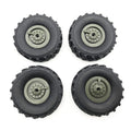 4 Pack Original Rubber Wheel Tire Replacement For Wpl B-36 B36 Rc Car