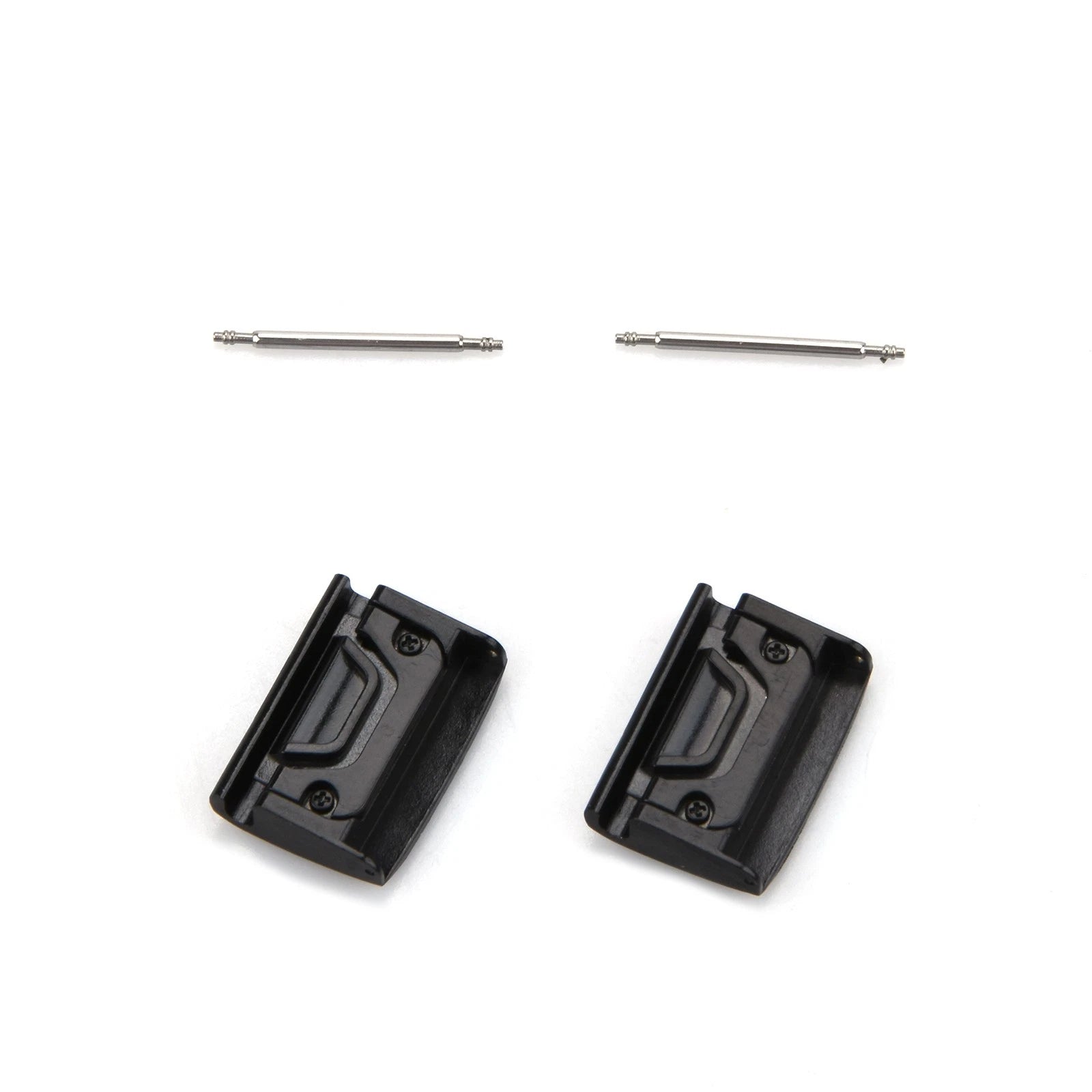 1pair 22mm Steel Smart Watch Adapter Connecter For Garmin Fenix