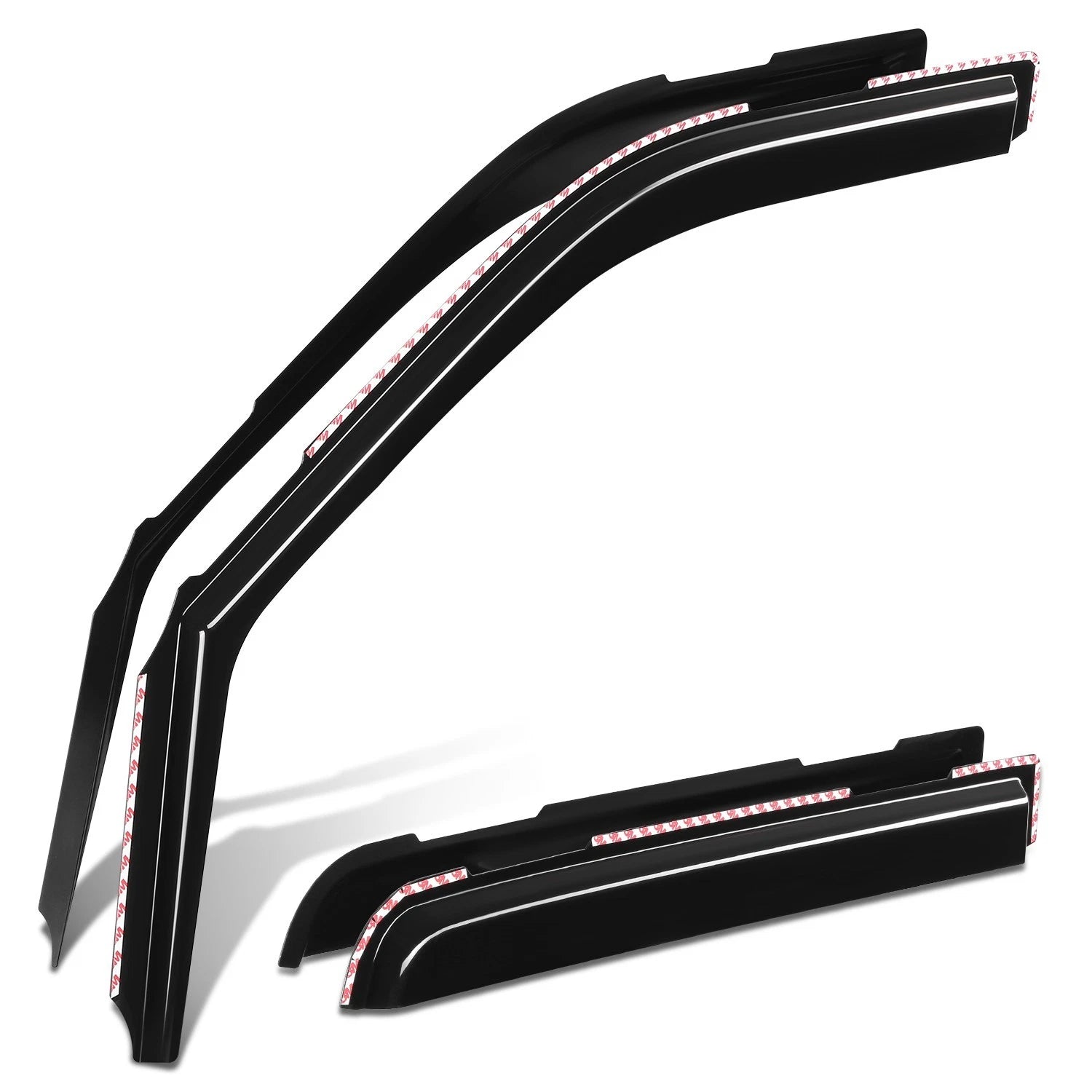 Fit 15-22 Ford F-150 Super Crew Black 3m In-channel | Built Supply Co