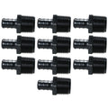 10 Pack  XFITTING 1/2" PEX-B x 3/4" Male NPT Adapter, P