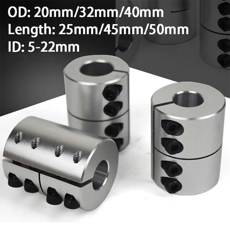 CNC Shaft Coupling Rigid Clamp Coupler 5-22mm