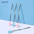 Reusable Stainless Steel Earwax Removal Tool With Electroplated Finish
