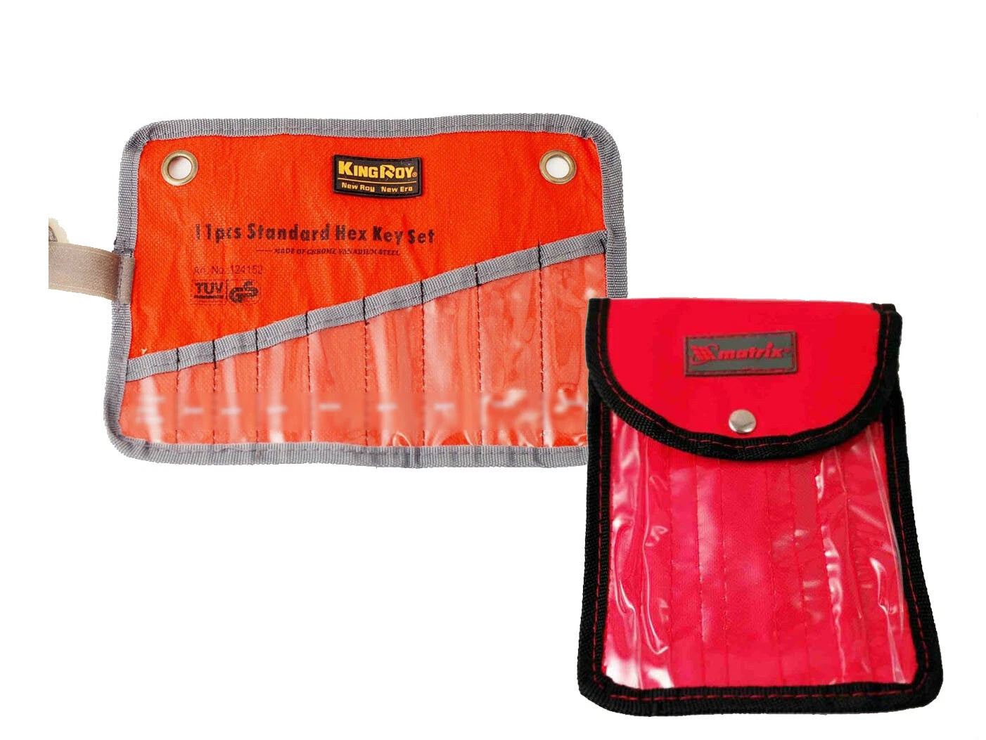 Hex Screwdriver Key Drill Bits Stubby Tool Roll Pouch Belt Bag