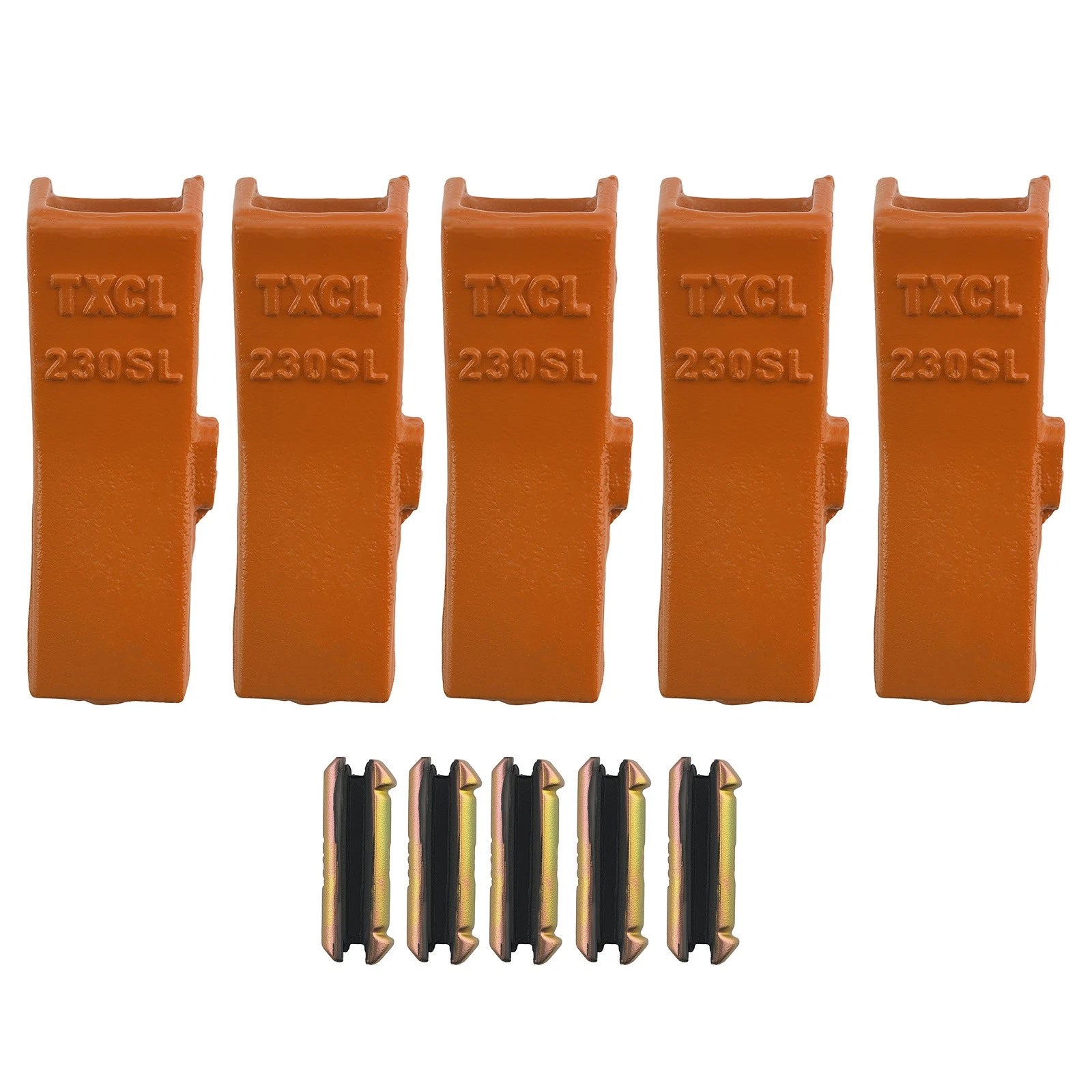 Bucket Teeth Set For 230 Series 230hx 230p | Built Supply Co