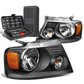 For 2004-2008 Ford F150 Pickup Pair Black/amber | Built Supply Co