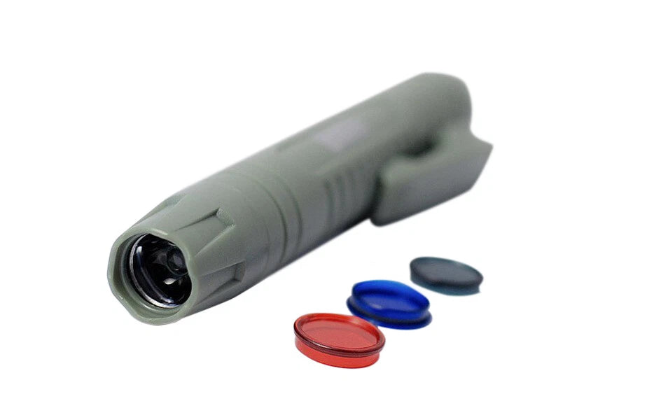 GripLite LED Torch 3 Color Lens Regulated Circuit Water Resistant Option:55/95lm