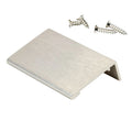 10 Pack Rok 1-31/32" Finger Edge Pull Stainless Steel Door Drawer
