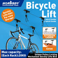 Bike Bicycle Lift Ceiling Mounted Hoist Storage | Built Supply Co
