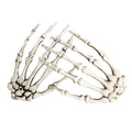 1 Pair Halloween Skeleton Plastic Fake Human Hand Bone Realistic
