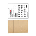 Lot 1/72 1/35 Handprint Airbrush Leakage Spray Stencil Template Hobby