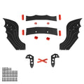 For Arrma 1/7 Limitless Carbon Fiber Rear Splitter Side Skirt Tail