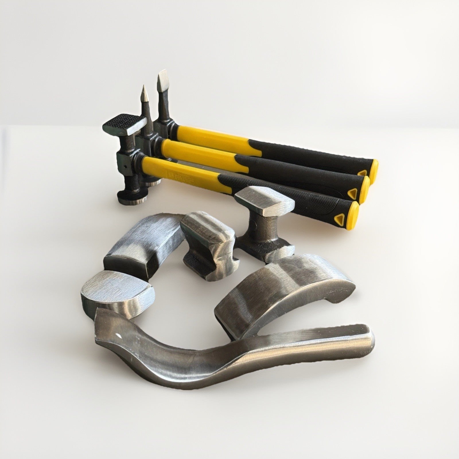 9Pcs Auto Body Panel Hammer Dolly Repair Set by Unbranded