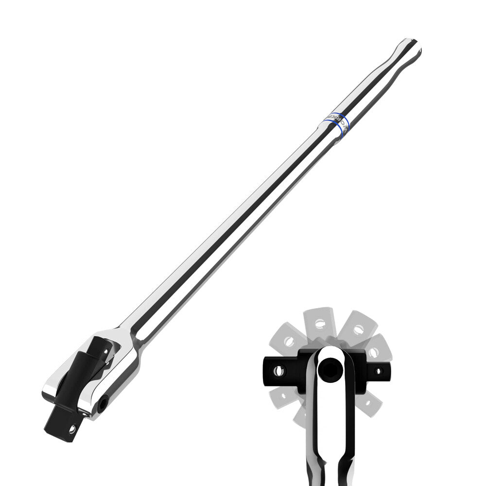 WORKPRO Dual Drive Breaker Bar 3/8" & 1/2" Drive by WORKPRO
