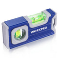 WORKPRO Small Level with 2 Bubble 90°/180° 4-1/2" Mini Level Tool
