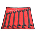 6pc Jumbo SAE Raised Panel Black Oxide Angle Wrench Tool Set