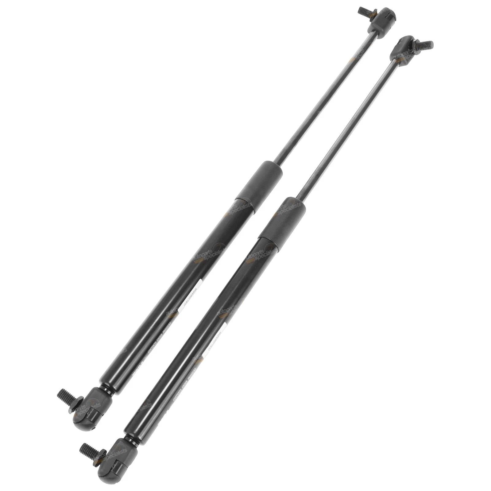 2 Gas Lift Strut Supports For Tjm Flexiglass Canopy 430mm~175mm 140nm