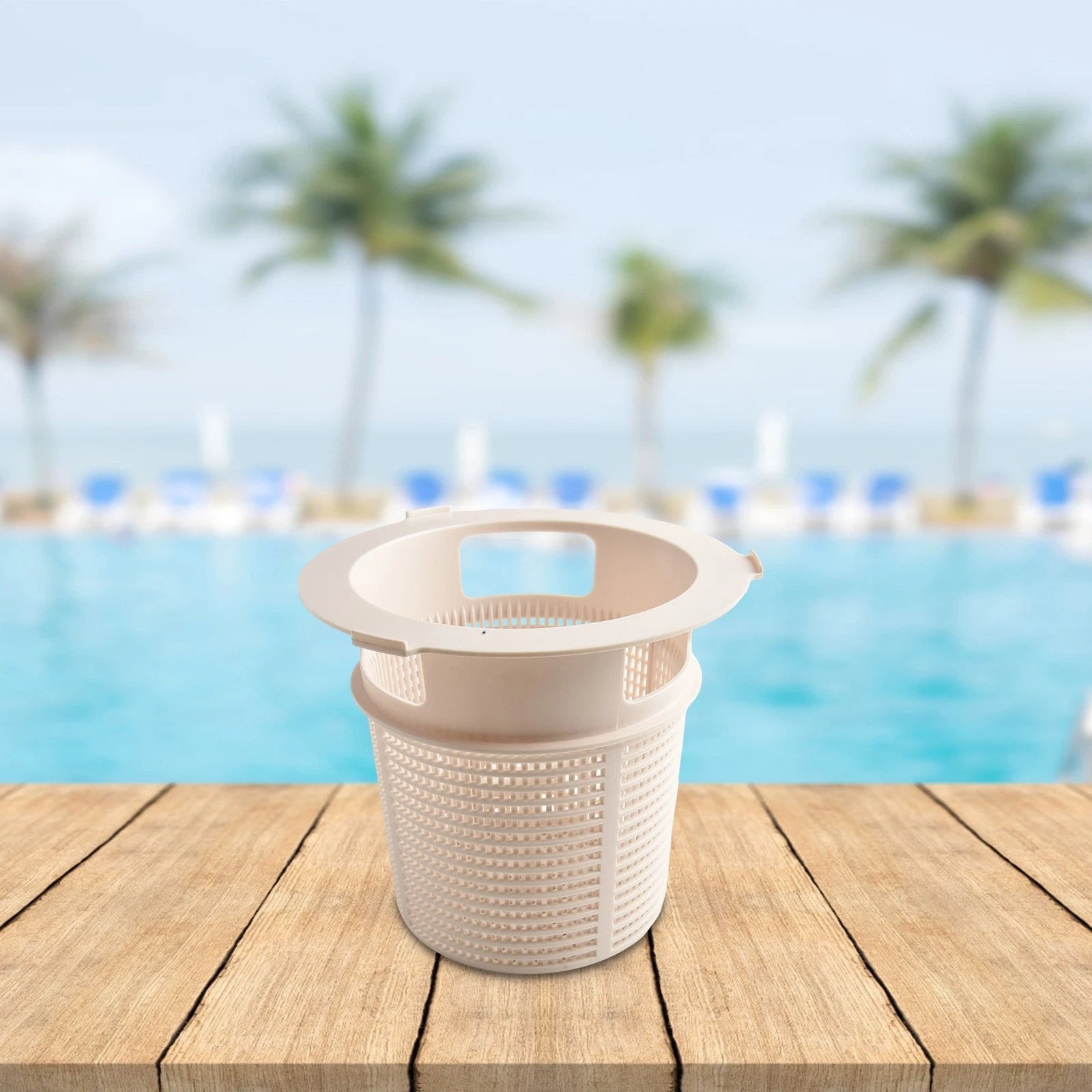 Long Lasting Plastic Skimmer Basket Fits Perfectly | Built Supply Co