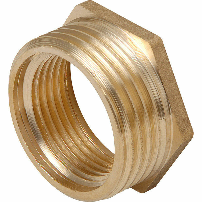 Brass Reducing Bush Adaptor 3/4" x 1/2"