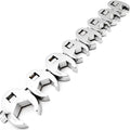Toolzone 8pc Jumbo Crows Foot Wrench Set