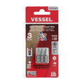 Vessel 3pc DRYWALLER Insert Impact Bits Phillips PH2
