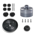Aluminum Differential Gear Set Assembly For Tamiya Tt02 Tt02b 1/10 Rc