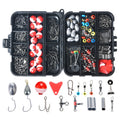 Fishing Accessories Kit Lures Jig Hooks Sinker Weights Fish Tackle Box