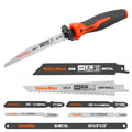 Valuemax 8-In-1 Multifunctiona<wbr/>l Hand Saws Quick-Change Hacksaws Drywall/Jab Saws