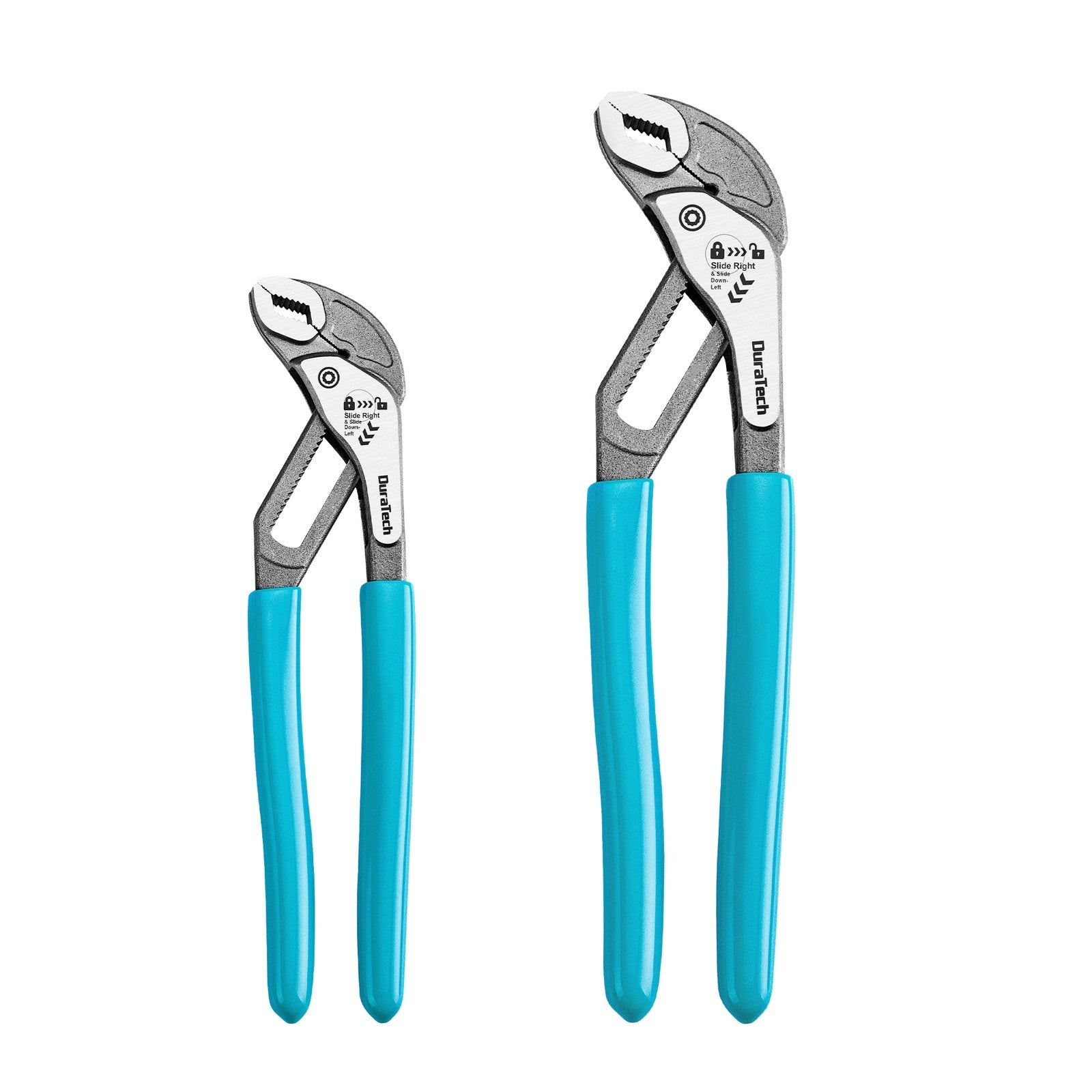 DURATECH 2-Piece Water Pump Pliers Set 8" & 10" by DURATECH