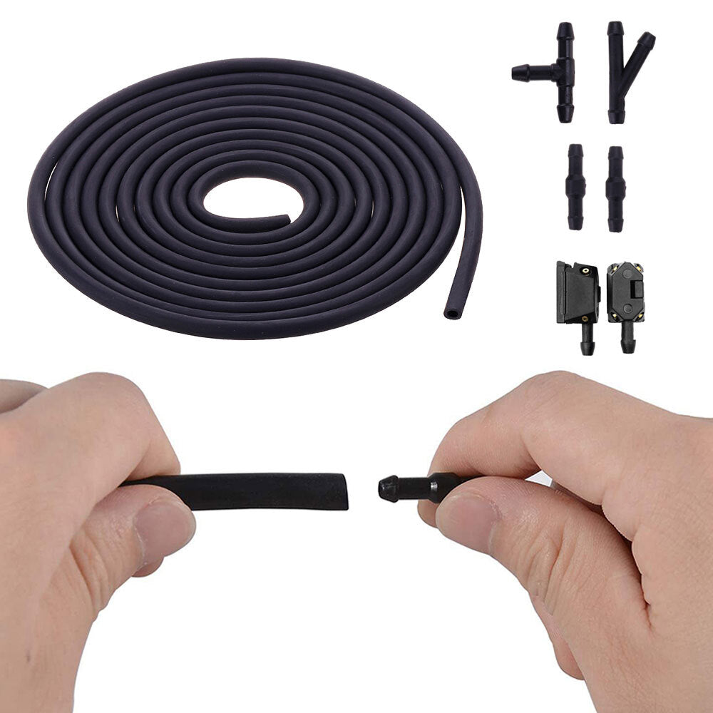 Car Windscreen Wiper Arm Washer Nozzle 4-Way Check Valve by Unbranded