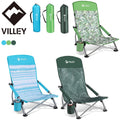 Villey High Back Low Beach Chair Folding Beach | Built Supply Co
