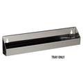 Rev-a-shelf 11" Slim Drawer Front Tip Out Tray, Stainless Steel