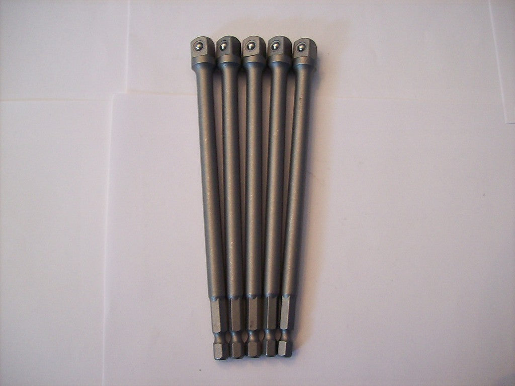 6" Square Power Extension Bars - 5 pcs